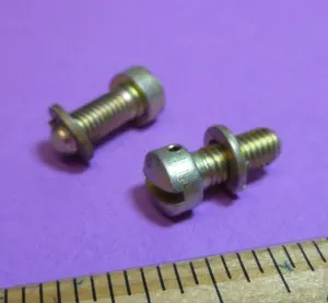 Lot of 2 TCM Bendix 10-35937-8 SCREWS, VENT COVER ASSEMBLY (Aviation)